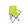 Skládací kempinková židle, světle zelená, 85 x 50 x 85 cm