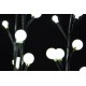 3 ks svítící dekorace - větvičky s LED diodami, venkovní / vnitřní, 90 cm