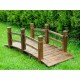 Zahradní dřevěný most 150 x 67 x 55 cm, borovice