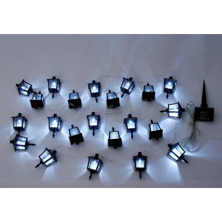 Solární zapichovací lucerny s LED diodami 24 ks