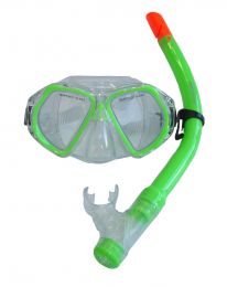 Dětská sada na potápění - brýle + šnorchl s krytkou proti vodě