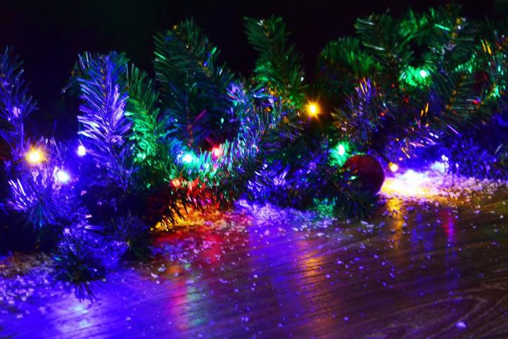 Vánoční LED řetěz venkovní / vnitřní, změna barev, 19,9 m