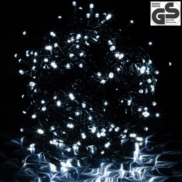 LED řetěz na vánoční stromeček venkovní / vnitřní, studeně bílý, 10 m