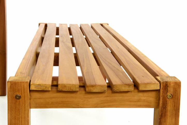 Dřevěný masivní nábytek na zahradu / terasu, stůl + lavice