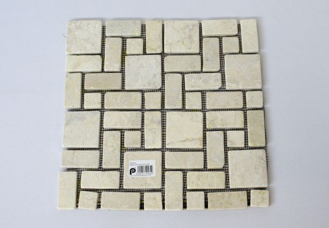 Obklad / dlažba mozaika - leštěný mramor, 1 m2