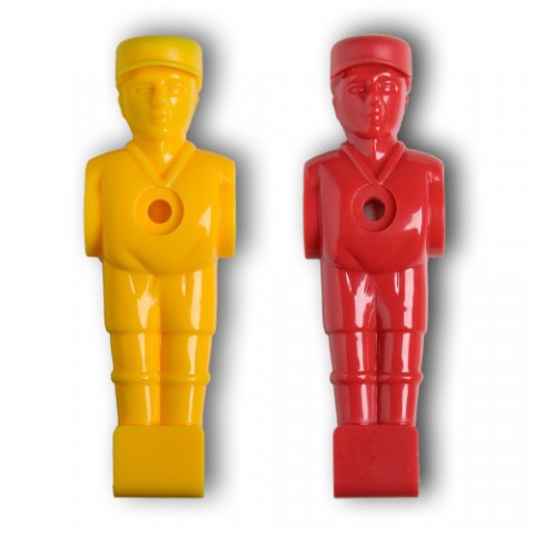 Plastové figurky pro stolní fotbal, 22 ks, pro 15,9 mm tyč