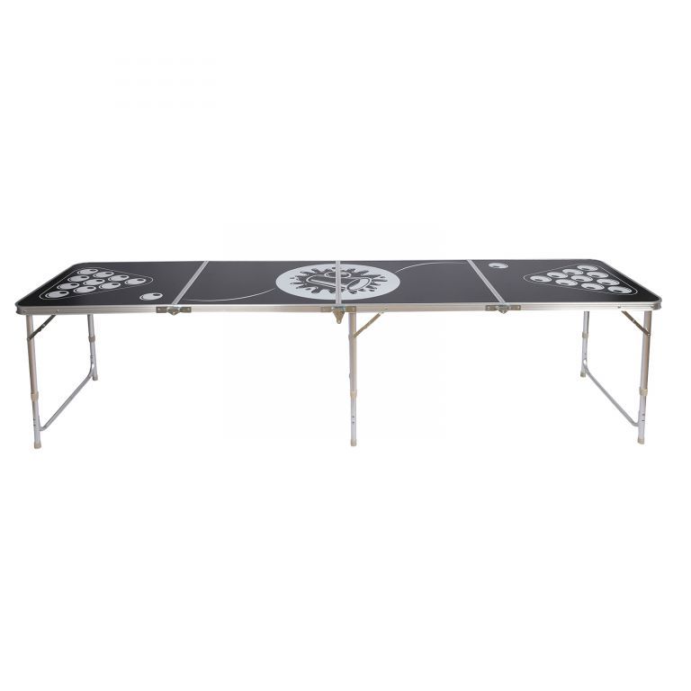 Skládací stůl + příslušenství pro pivní pong (beer pong), 240 cm
