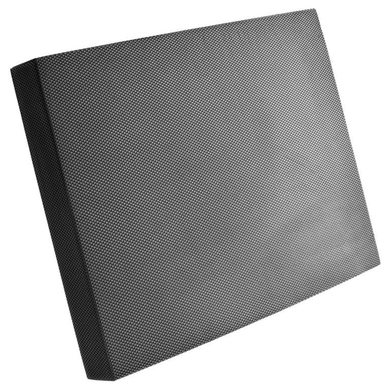 Balanční podložka- polštář na cvičení a sezení TPE 40x50x6 cm, černá