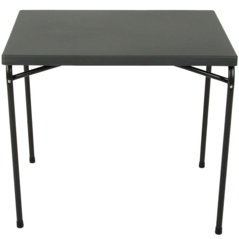Kempingový stůl 60x80 cm skládací, antracitově šedý